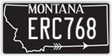 Montana, Specialty plates (ABC123)