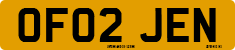 License plate of the United Kingdom, 2001 year system