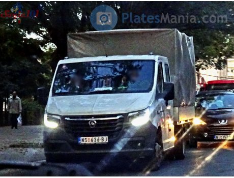 NS 636-BJ, GAZ ГАЗель NN