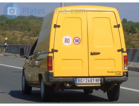 BG 2687-NP, Zastava Florida