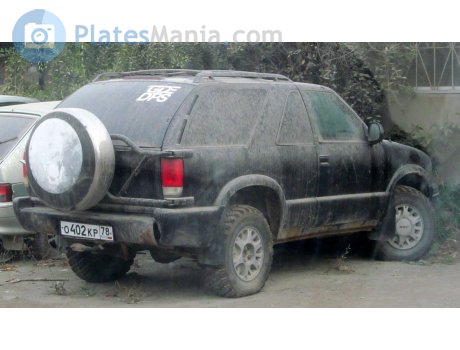 о402кр78, Chevrolet Blazer