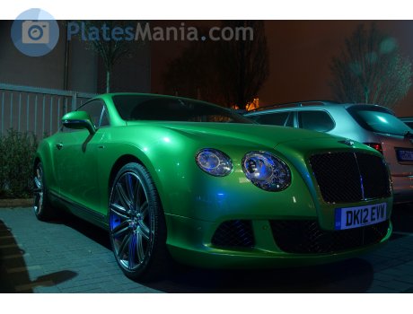 DK12 EVW, Bentley Continental