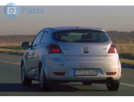 BG 2716-RP, Kia Ceed