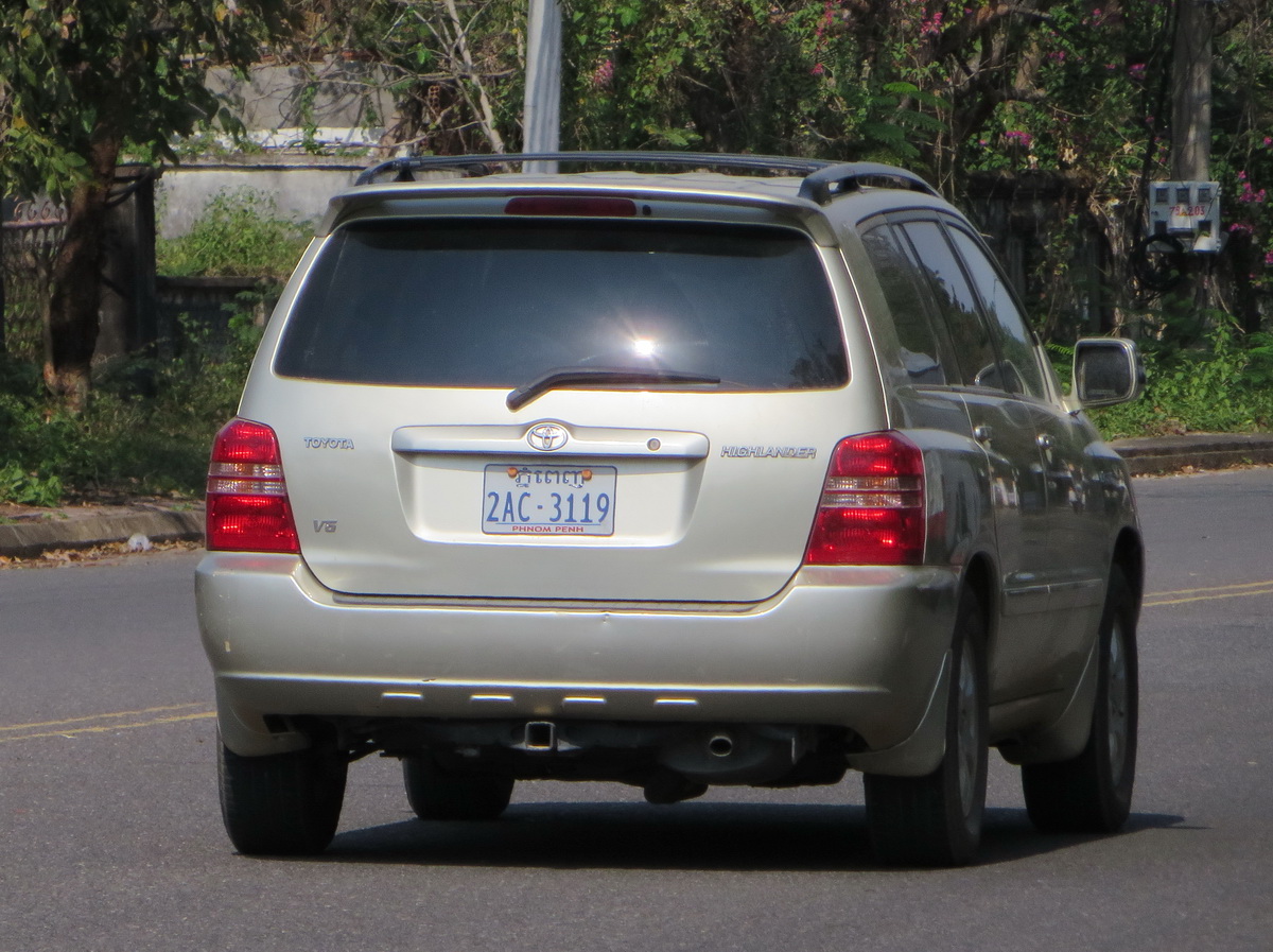 2AC-3119, Toyota Highlander 1st gen (XU20), 2000–2007