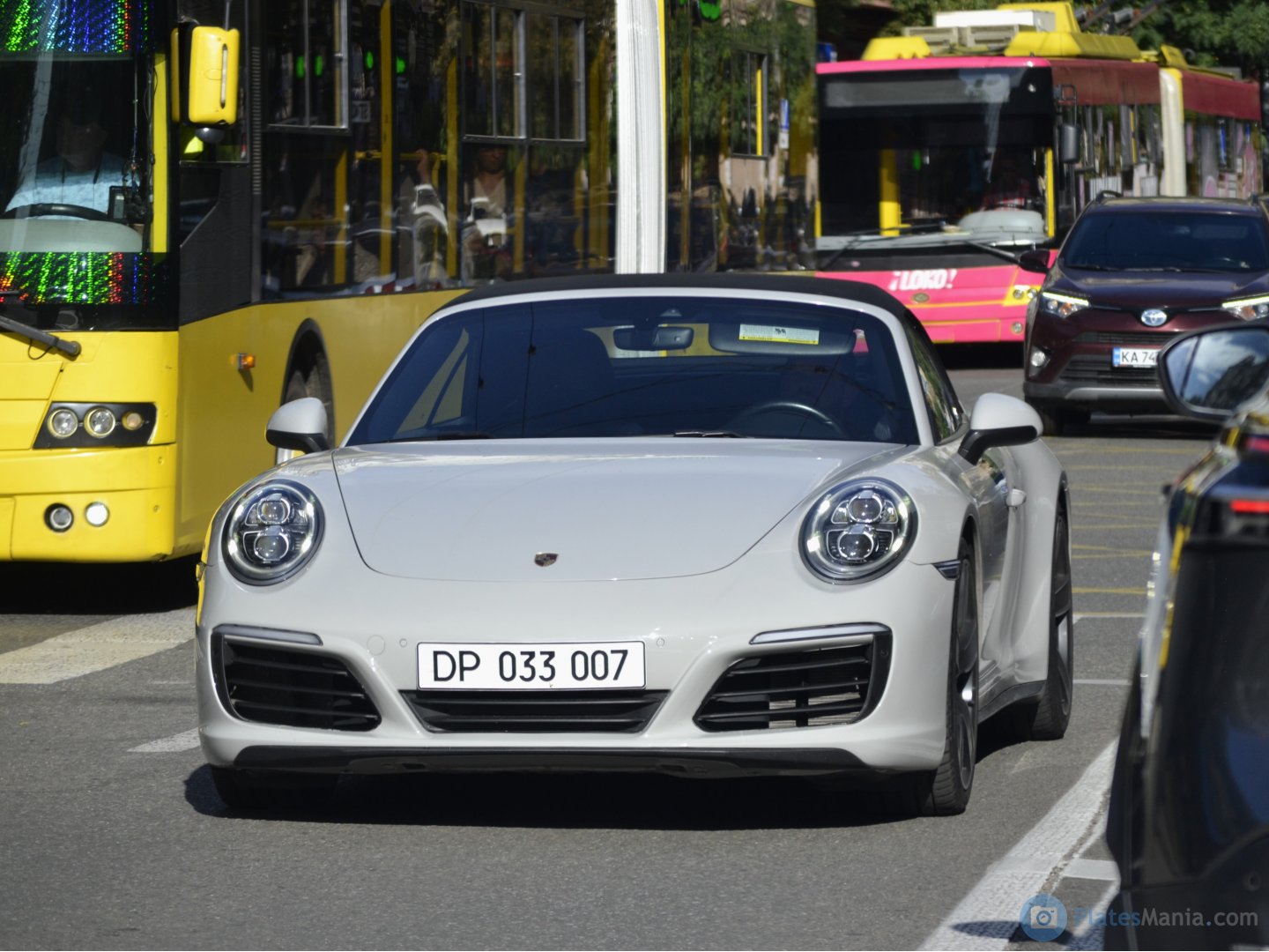 DP 033 007, Porsche 911 7th gen Cabrio (991.2), facelift, 2015–2019