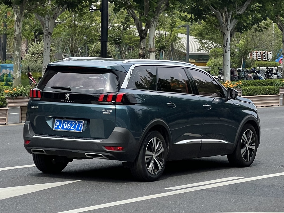 沪J·Q6277, Peugeot 5008 2nd gen SUV (P87), 2016–2020
