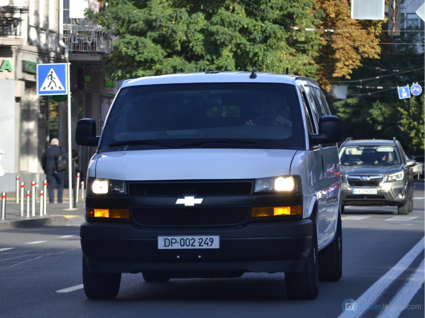 DP 002 249, Chevrolet Express 1st gen (GMT610), facelift, 2002–