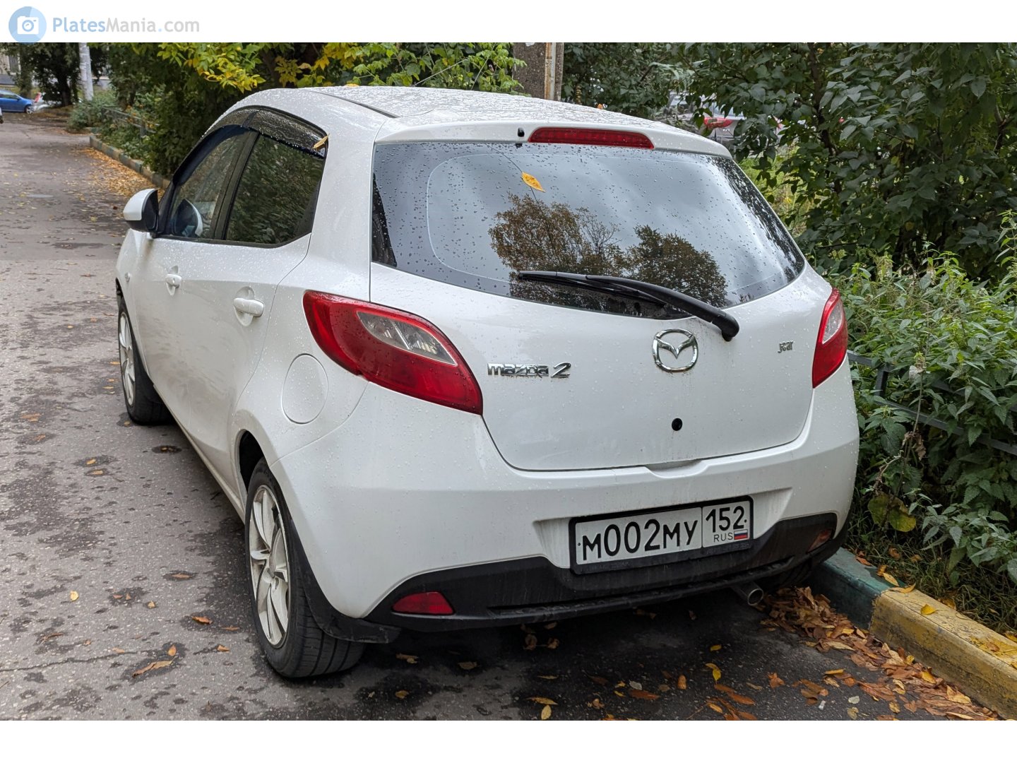 м 002 му 152, Mazda 2 2nd gen 3-door Hatch (DE), 2007­–2014