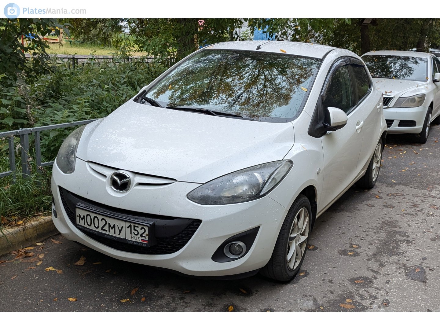 м 002 му 152, Mazda 2 2nd gen 3-door Hatch (DE), 2007­–2014