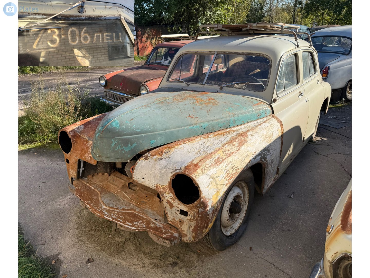 7306 ЛЕЦ, GAZ 20 Победа 