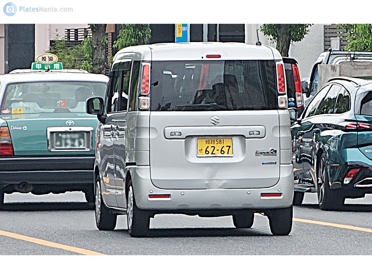 姫路 581 せ 6267, Suzuki Spacia 2nd gen (MK53S), 2017–2023