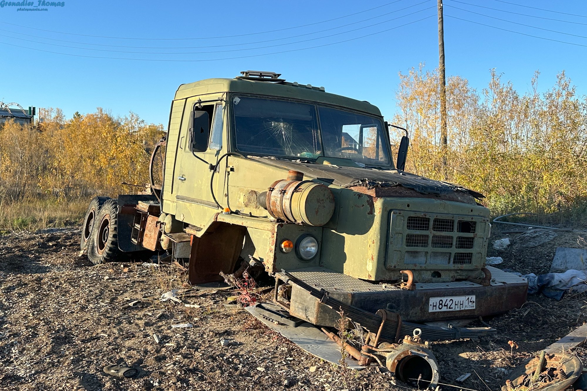 н 842 нн 14, Ural (UralAZ) 4322 
