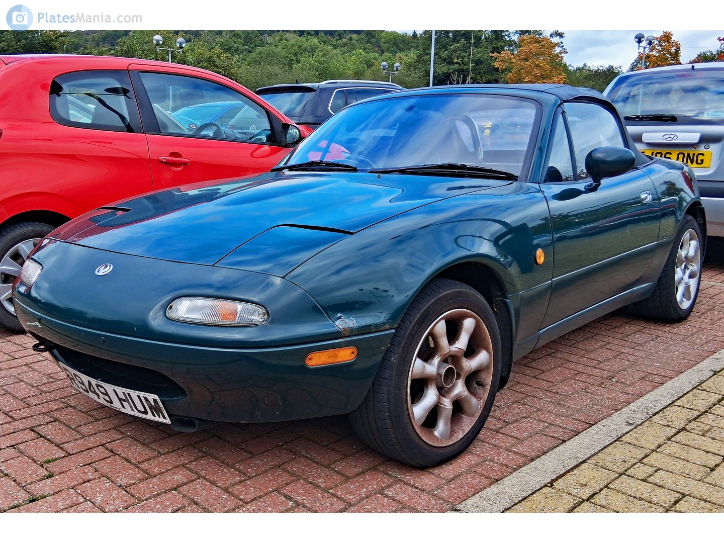 R949HUM, Mazda MX-5/Miata 1st gen (NA), 1989–1997