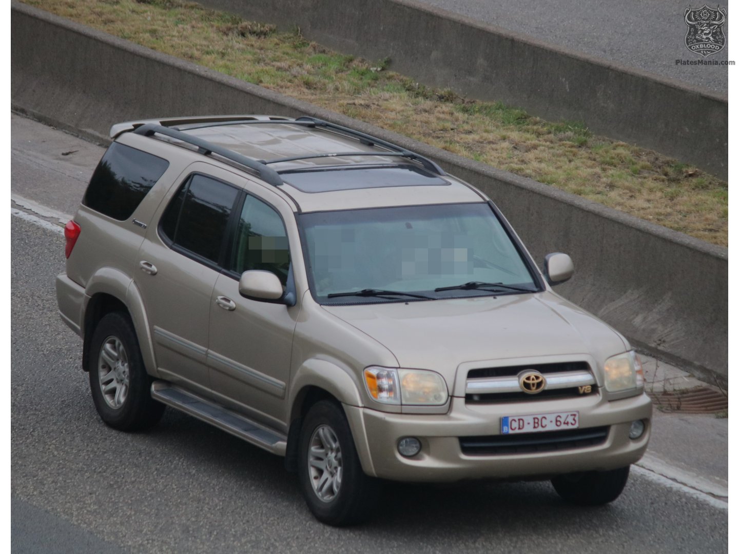 CD-BC-643, Toyota Sequoia 2nd gen (XK60), 2007–2022