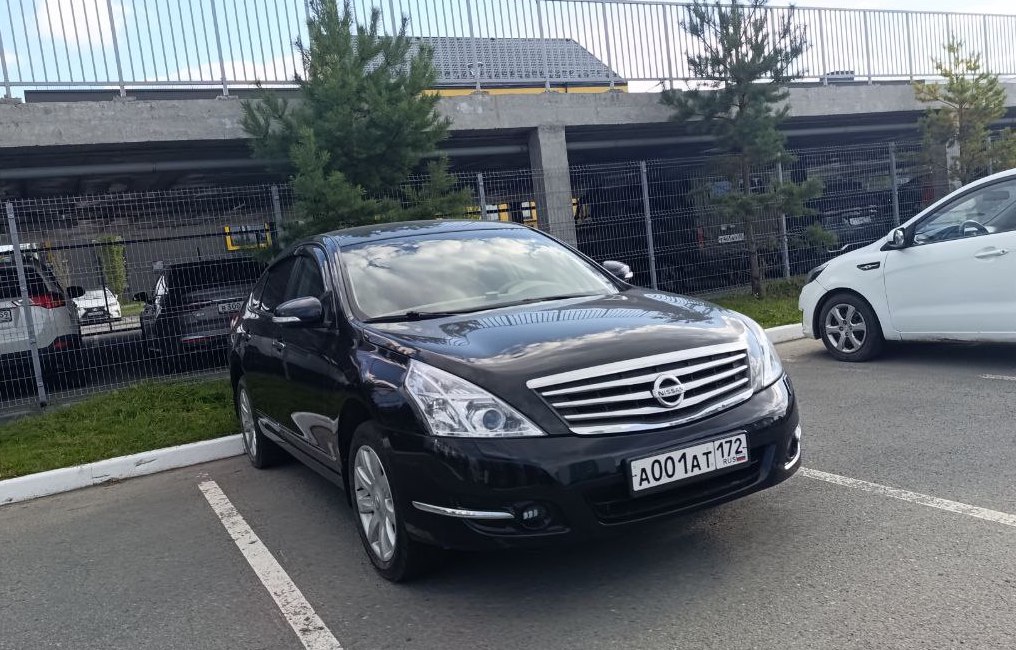 а 001 ат 172, Nissan Teana 2nd gen (J32), 2008–2014 (–2019 for TW-market)