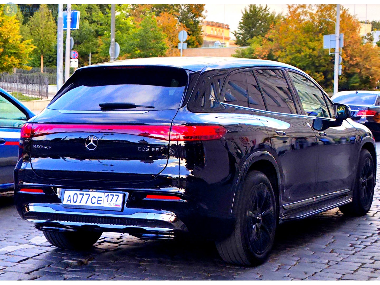 а 077 се 177, Mercedes-Benz EQS 1st gen SUV (X296), 2022–