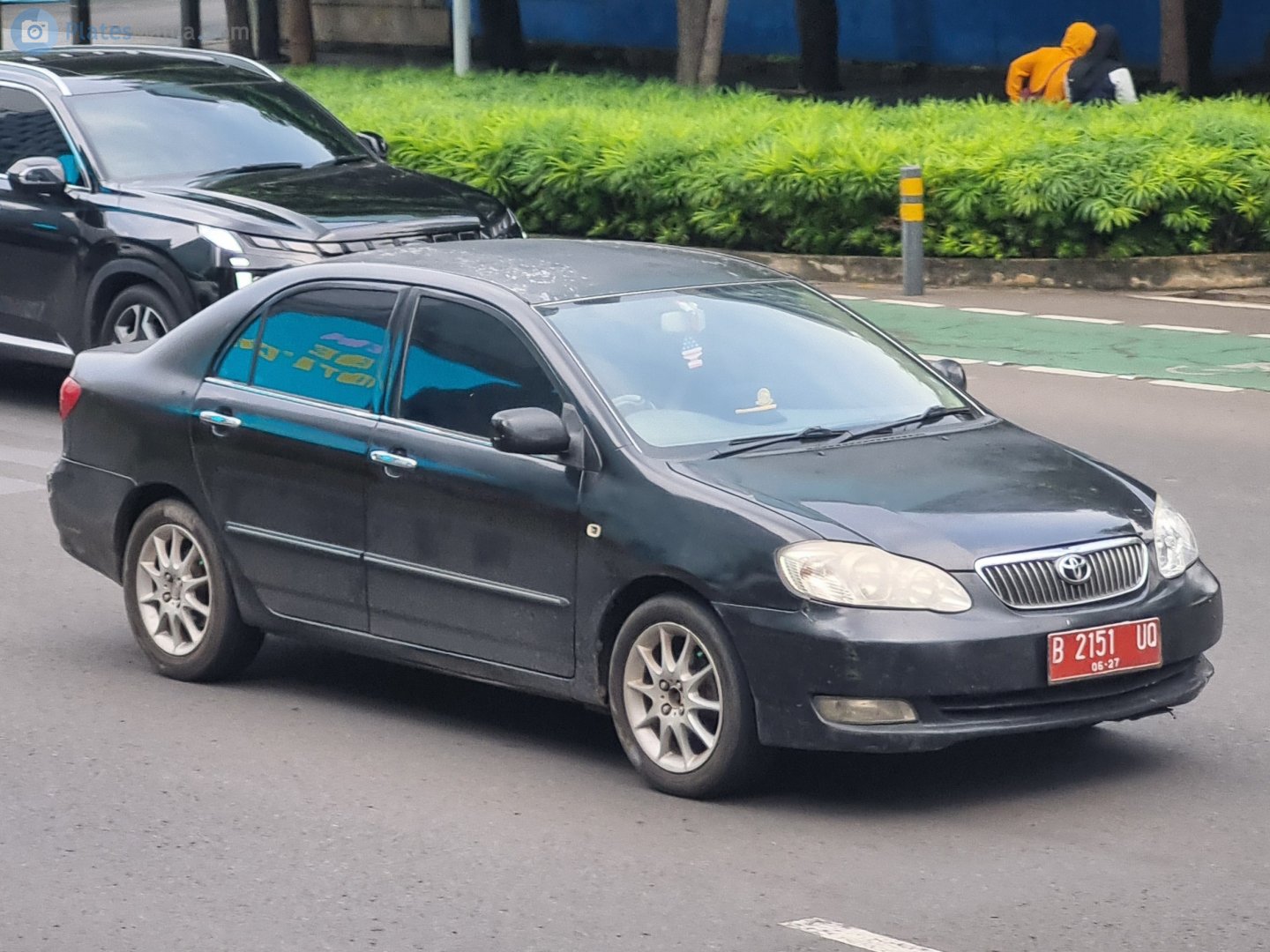 B 2151 UQ, Toyota Corolla 9th gen (EX; Altis) Sedan (E120/E130; Asia-, BR- and NA-market), 2002–2008