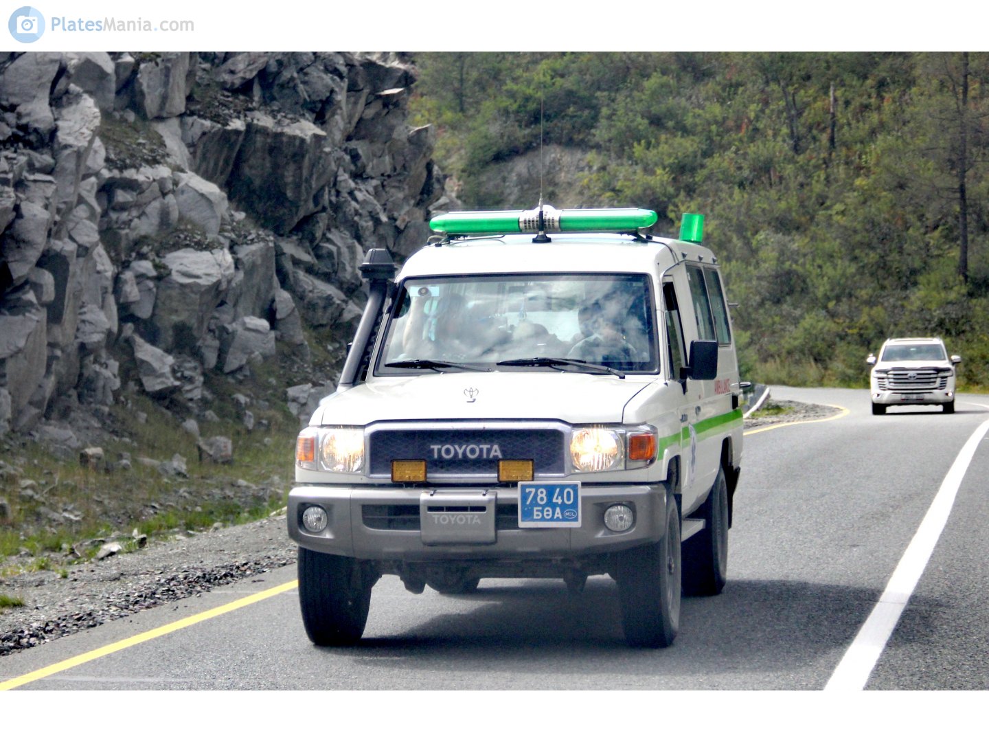 7840 БӨА, Toyota Land Cruiser 70 3-door Troop Carrier (J78), 1st facelift, 2007–2023