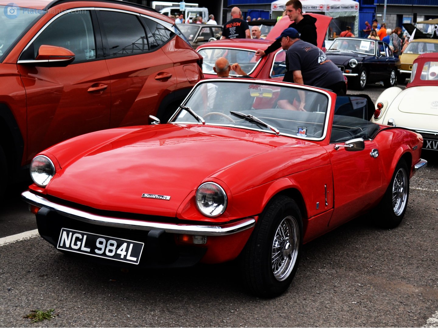 NGL984L, Triumph Spitfire 2-door Roadster (MkIV/1500), 1970–1980