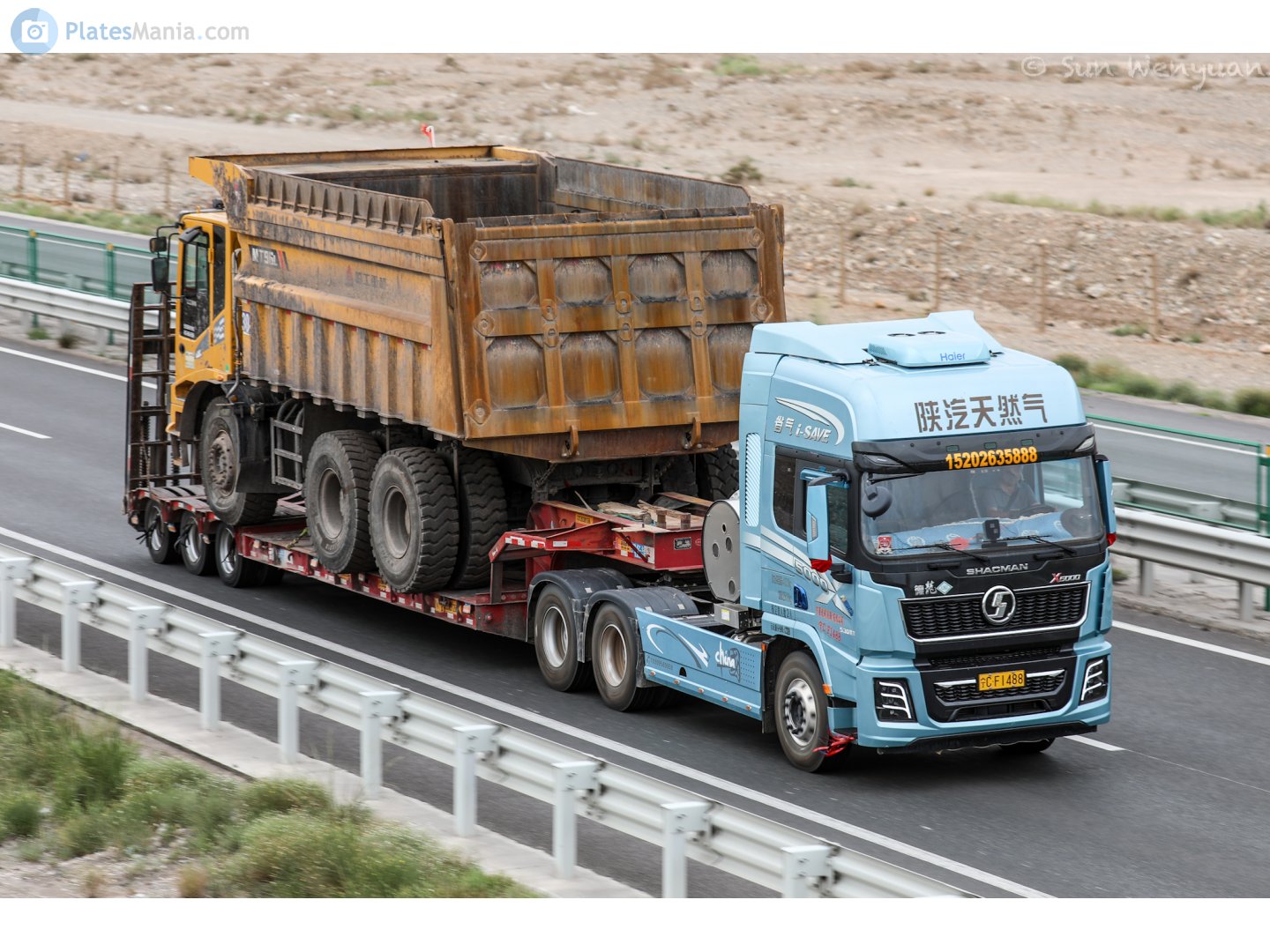 宁C·F1488, Shacman (Shaanxi) X5000 