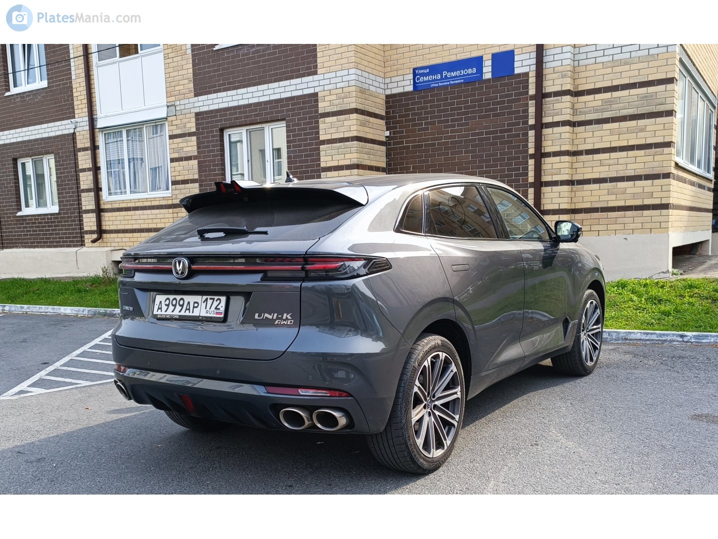 а 999 ар 172, Changan (Chana) UNI-K 