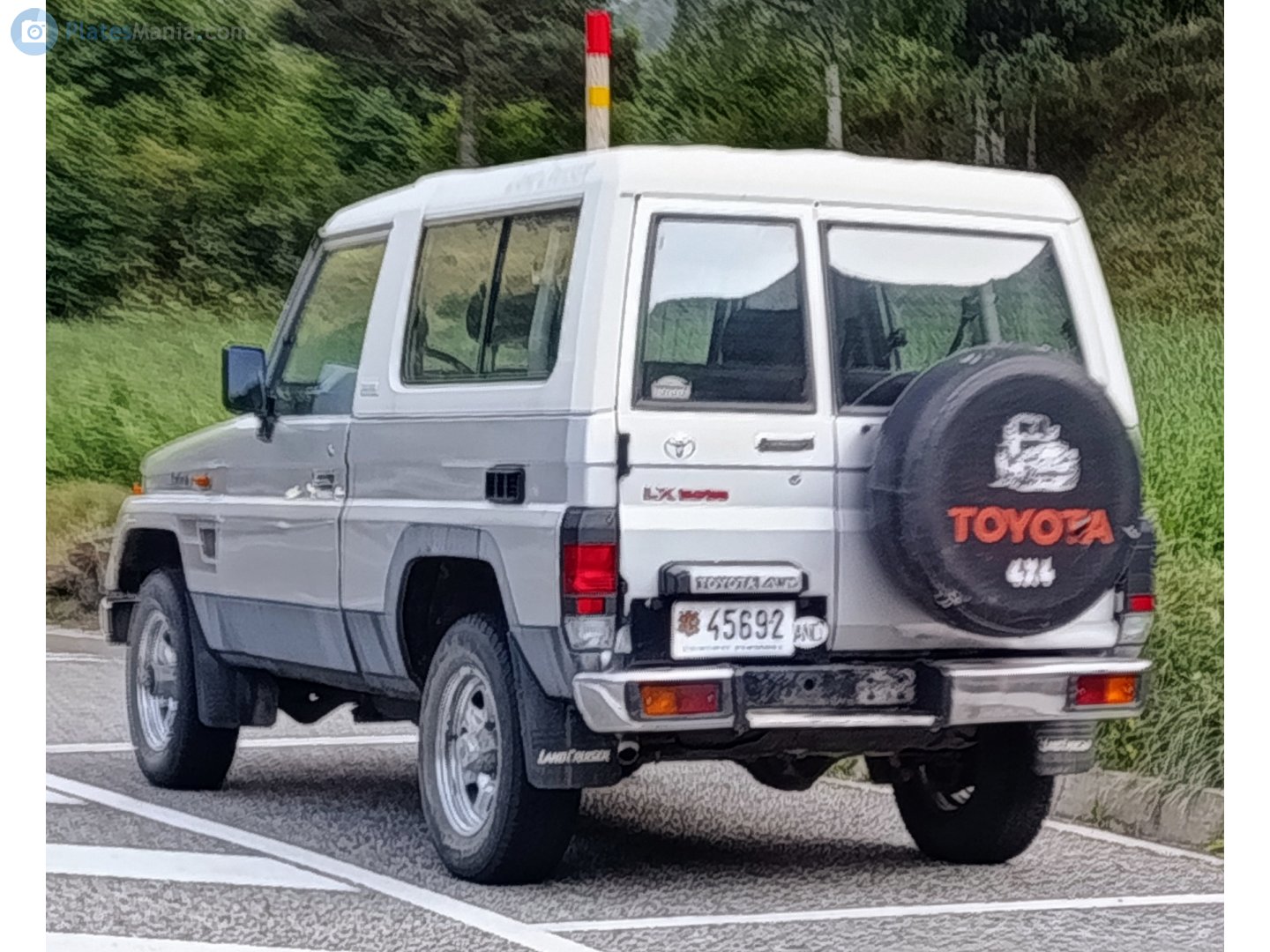 45692, Toyota Land Cruiser Prado (J71–J73), 1985–1990