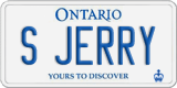 Ontario, Vanity Plates