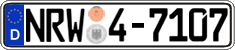 German license plate, Regional authorities