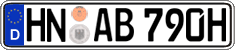 German license plate, Plates for oldtimers (type 