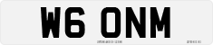 License plate of the United Kingdom, 1983 year system