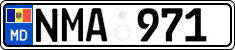 License plate of Moldova, Cars (2015)