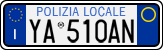 License plate of Italy, Cars (1994 year series)