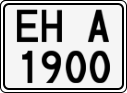 License plate of Bulgaria, Motorcycles