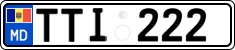 License plate of Moldova, Cars (2015)