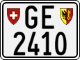 License plate of Switzerland, Motorcycles