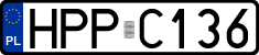 License plates of Poland, Authorities