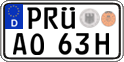 German license plate, Plates for oldtimers (type 