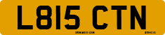 License plate of the United Kingdom, 1983 year system