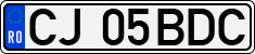 License plate of Romania, Regular plates