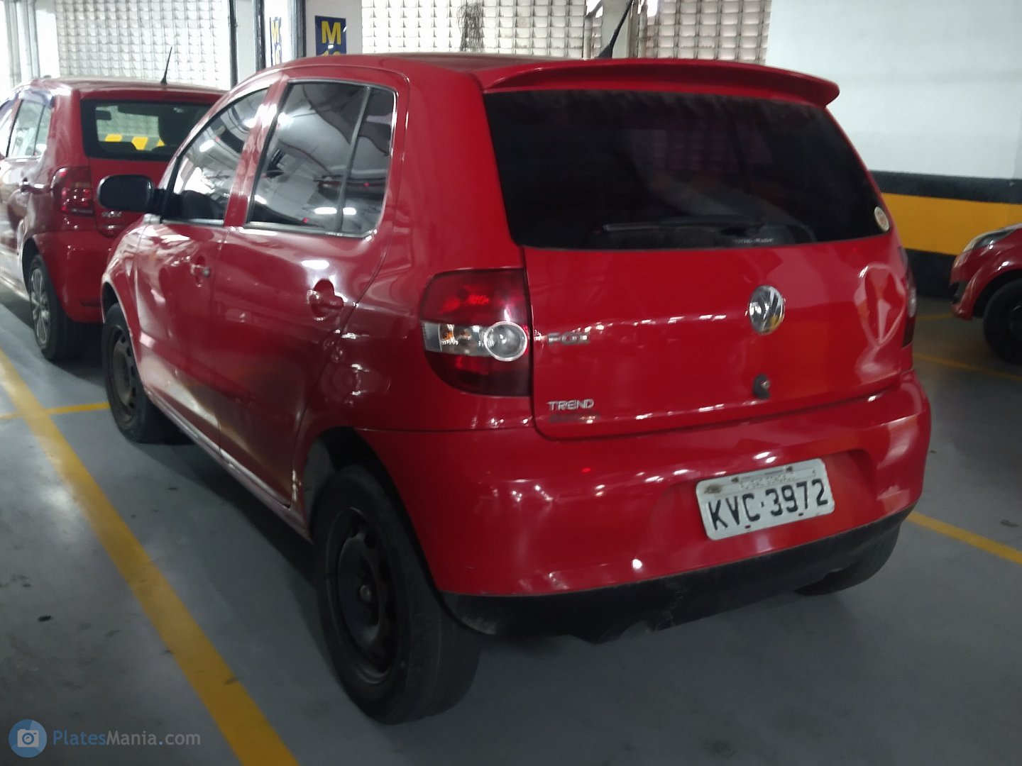 KVC-3972, Volkswagen Fox 1st gen 5-door Hatch (5Z; LATAM-market), 2004–2009