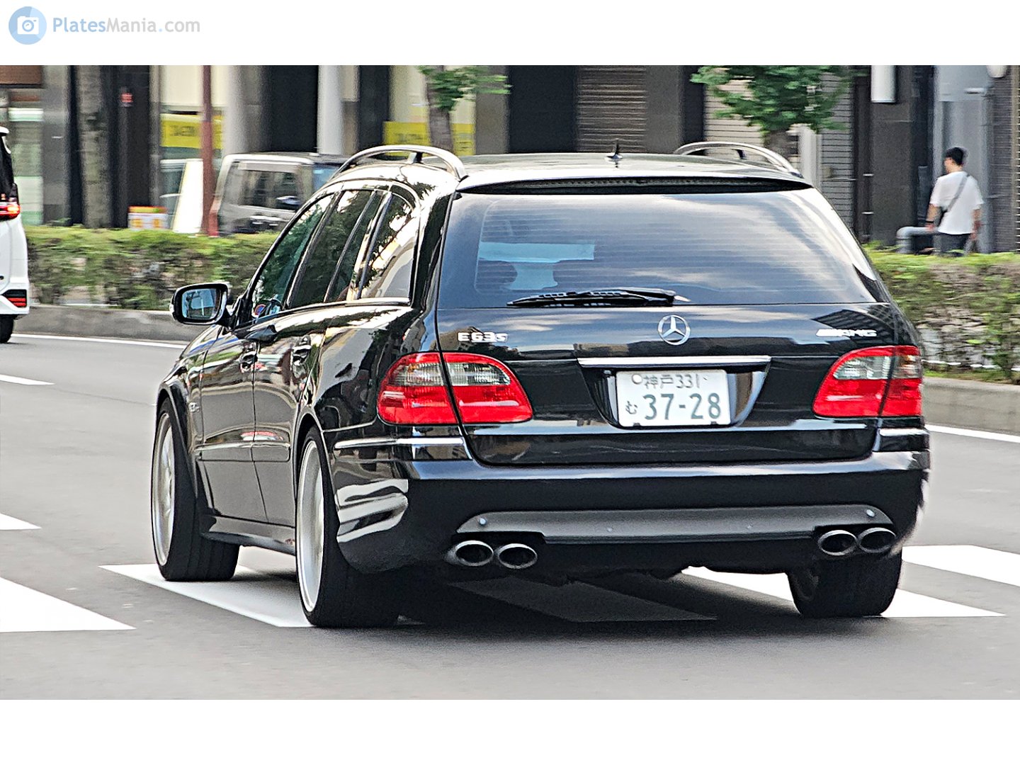 神戸 331 む 3728, Mercedes-Benz E-Klasse 3rd gen Wagon (S211), 2002­–2009