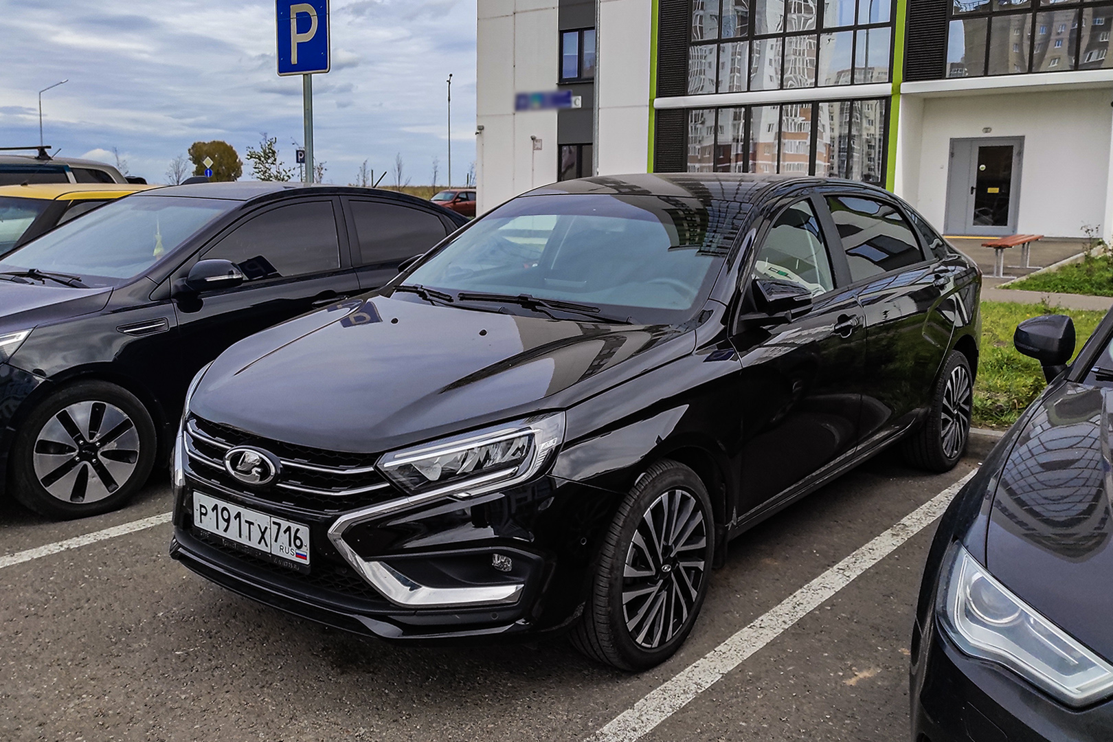 р 191 тх 716, Lada (VAZ) Aura 2023–