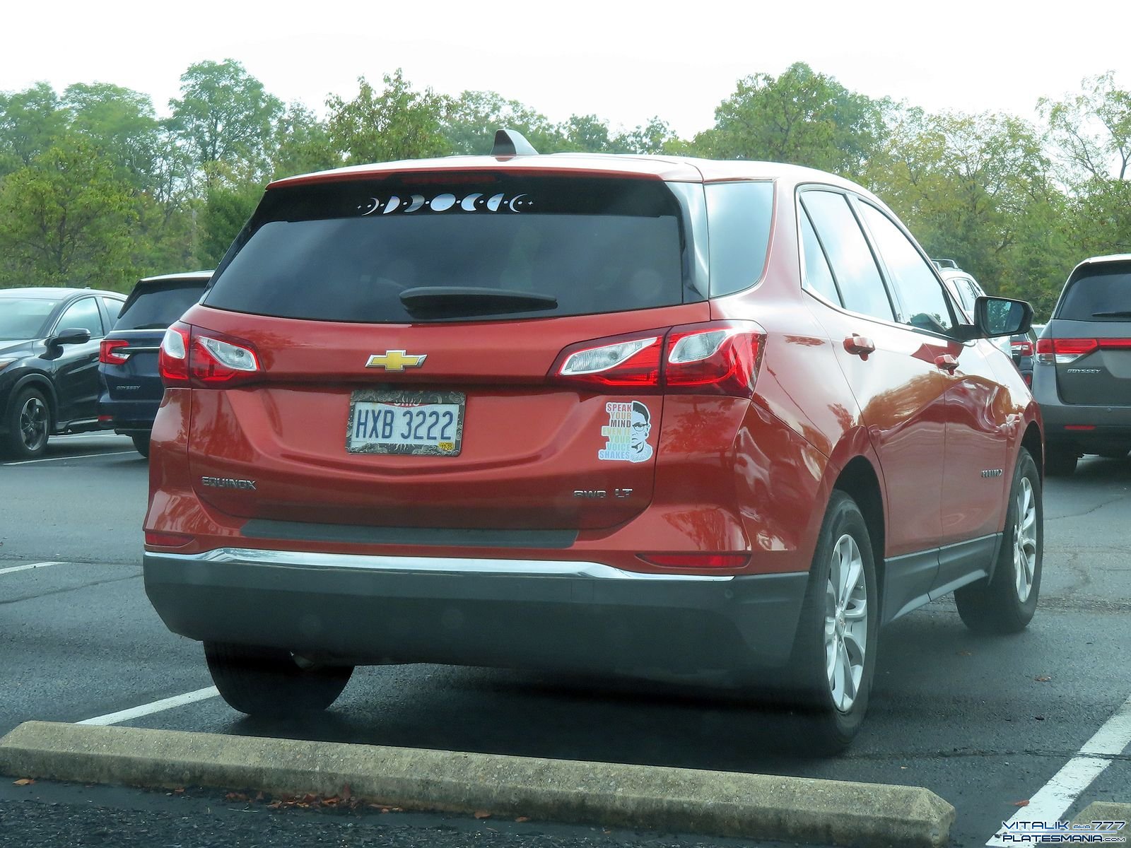 HXB 3222, Chevrolet Equinox 3rd gen (D2XX), 2017–2021
