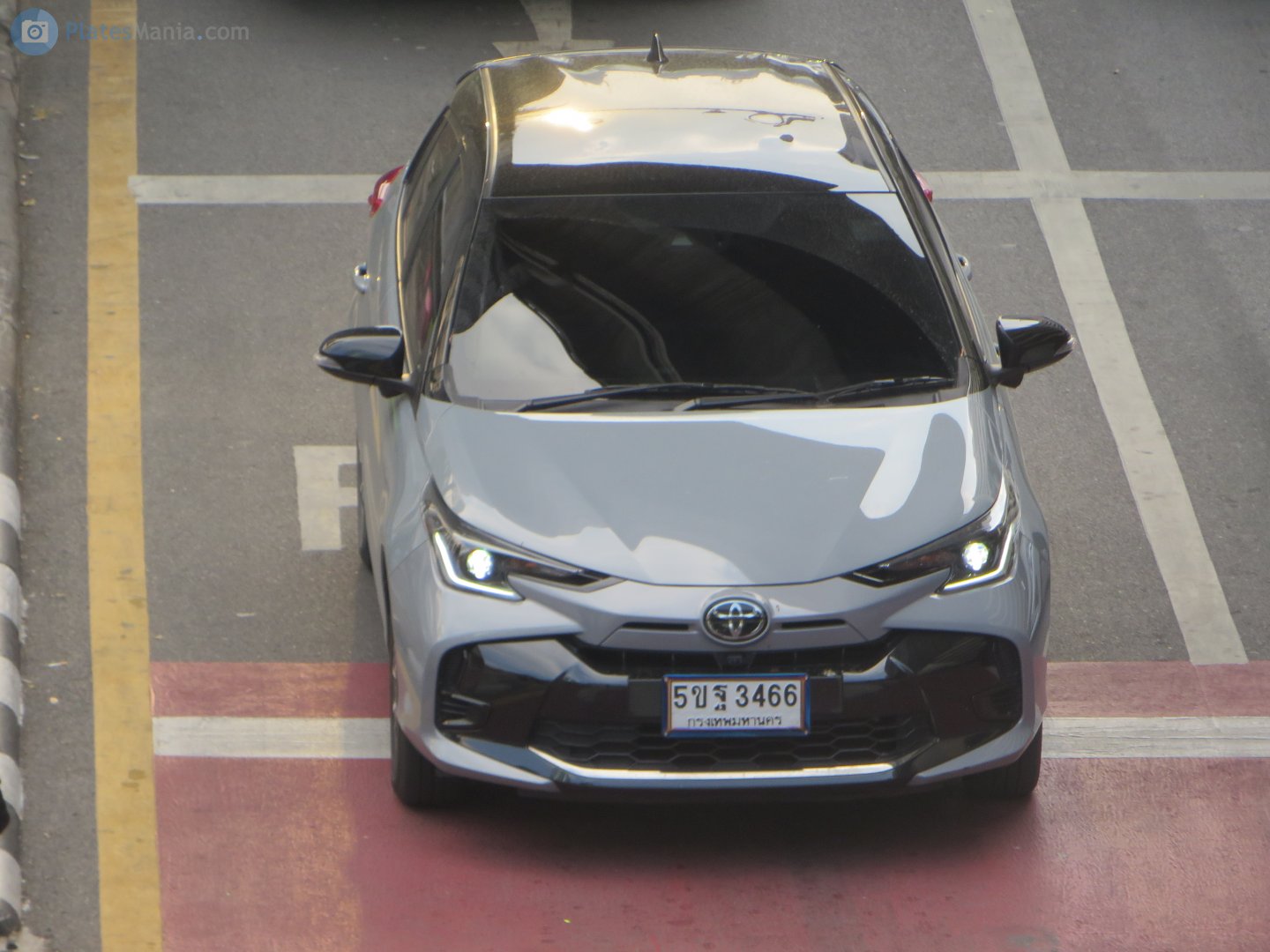 5ขฐ 3466, Toyota Yaris 3rd gen Hatch (XP150; TH-market), 3rd facelift, 2023–