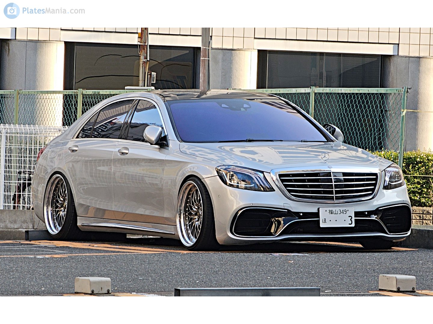 福山 349 ほ 3, Mercedes-Benz S-Klasse 8th gen Sedan (W222/V222), 2013–2020