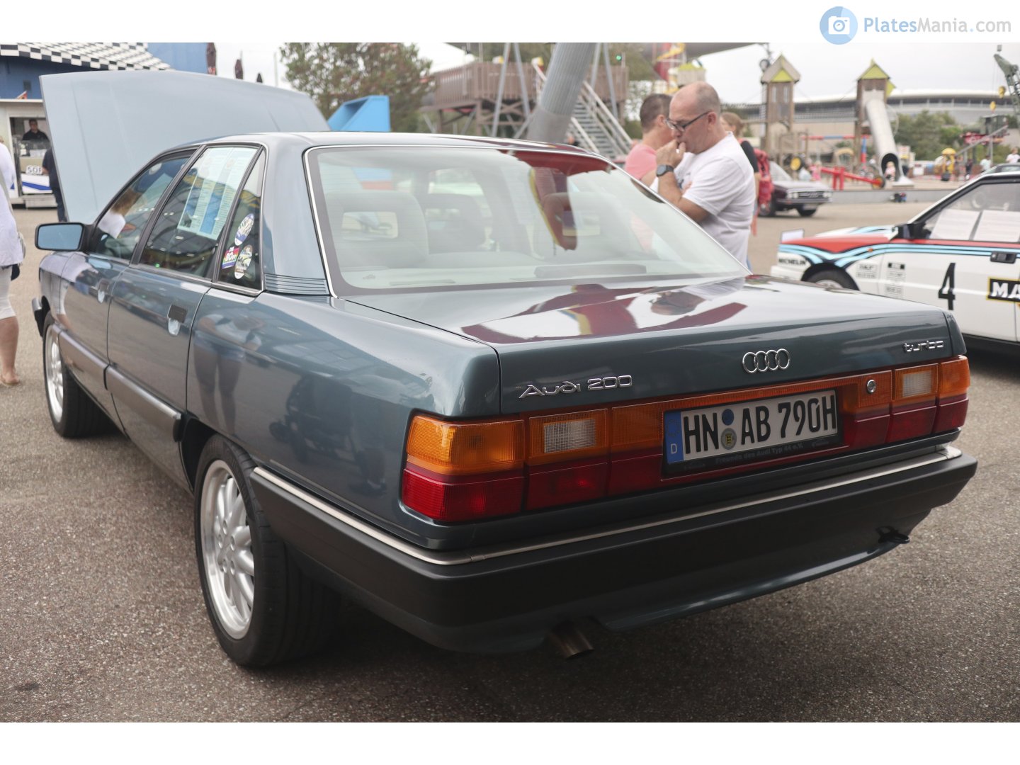 HN AB 790 H, Audi 200 2nd gen Sedan (C3/44), 1983–1991