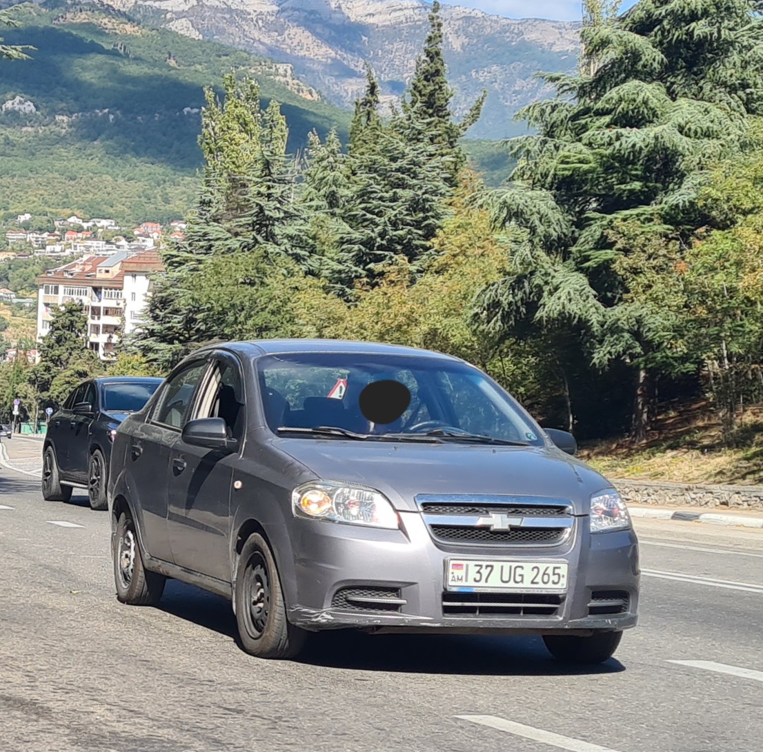 37 UG 265, Chevrolet Aveo 1st gen Sedan (T250), facelift, 2006–2016