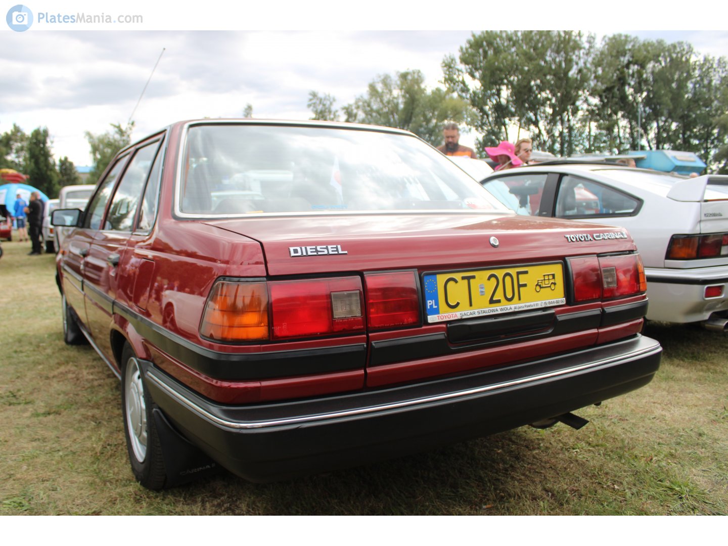 CT 20F, Toyota Carina II 1st gen (T150) Sedan, 1984–1988