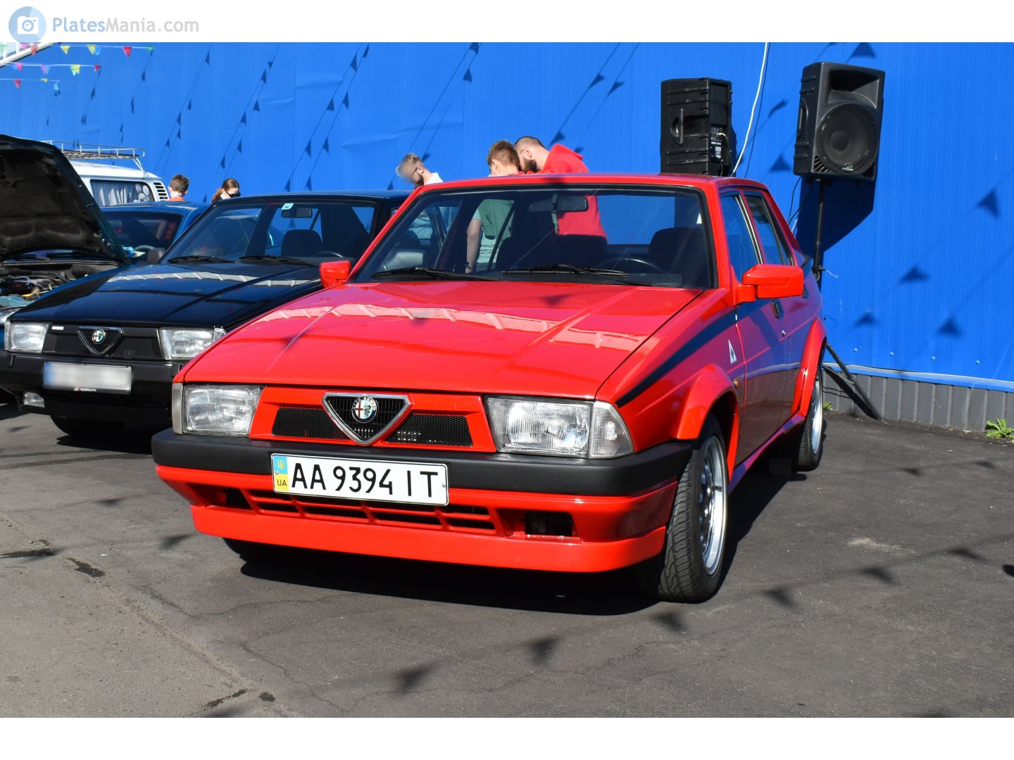 AA 9394 IT, Alfa Romeo 75 1st gen (162B), 1985–1992