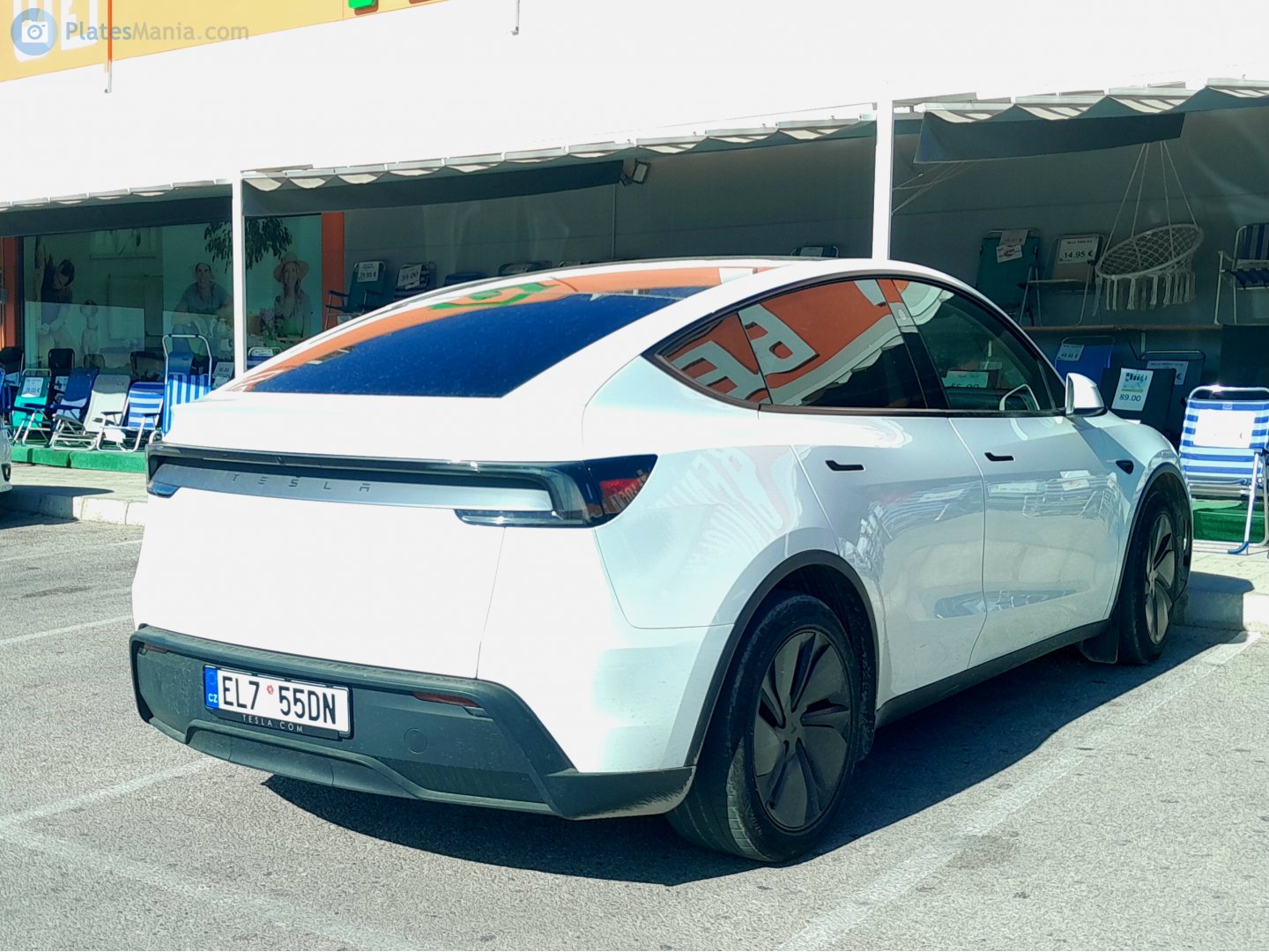 EL7 55DN, Tesla Model Y 1st gen (5YJY), facelift, 2025–